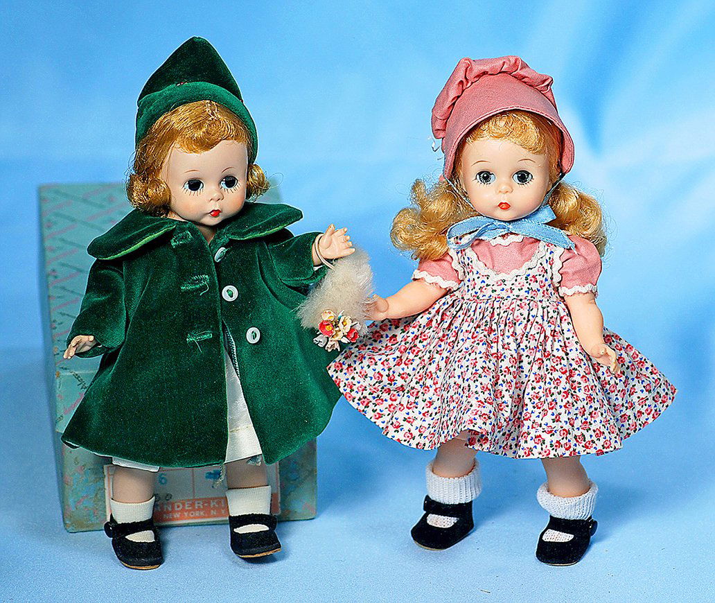 TWO ALEXANDER-KINS.Each is 8” hard plastic, bend-knee (1 of 1)