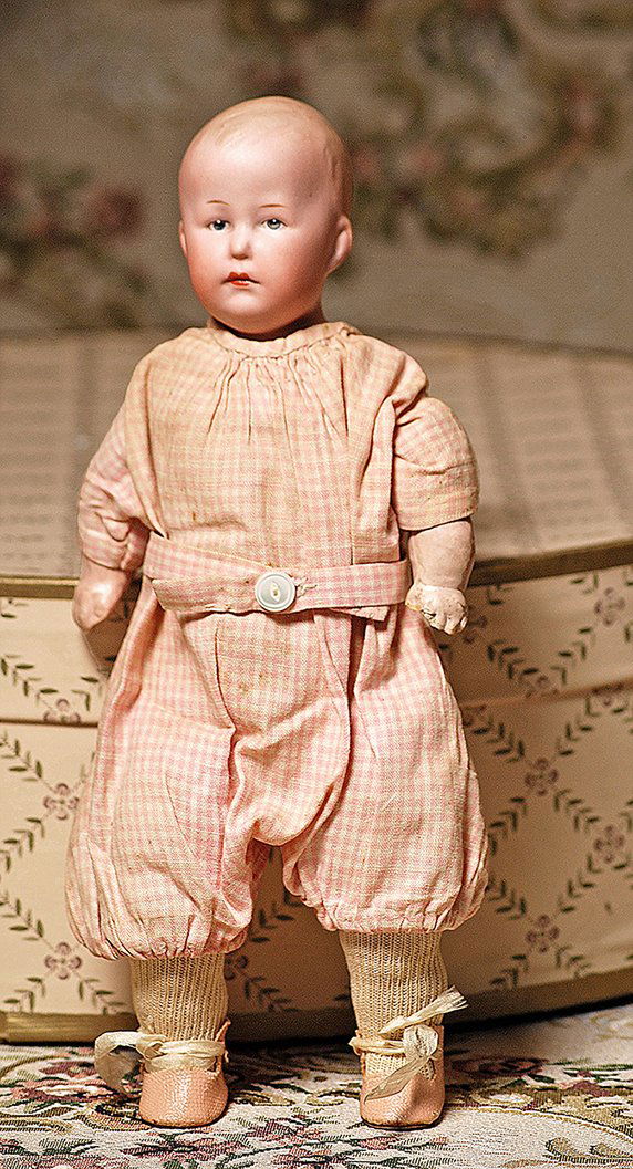 GERMAN BISQUE CHARACTER BOY BY GEBRUDER HEUBACH (1 of 2)