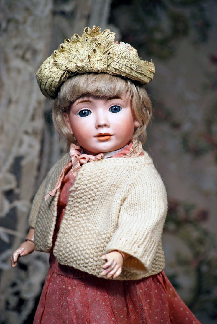 RARE “WENDY” MODEL 2033, BISQUE CHARACTER DOLL BY BRUNO (1 of 3)