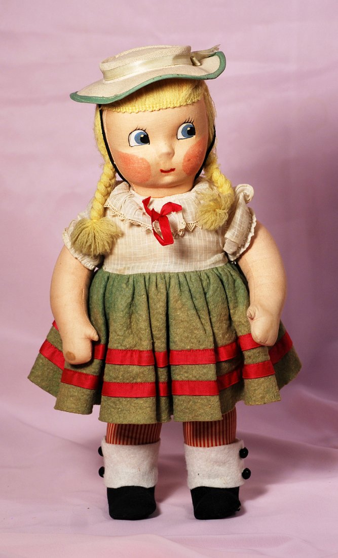 MADAME ALEXANDER EARLY CLOTH DOLL “SUSIE Q” (1 of 1)
