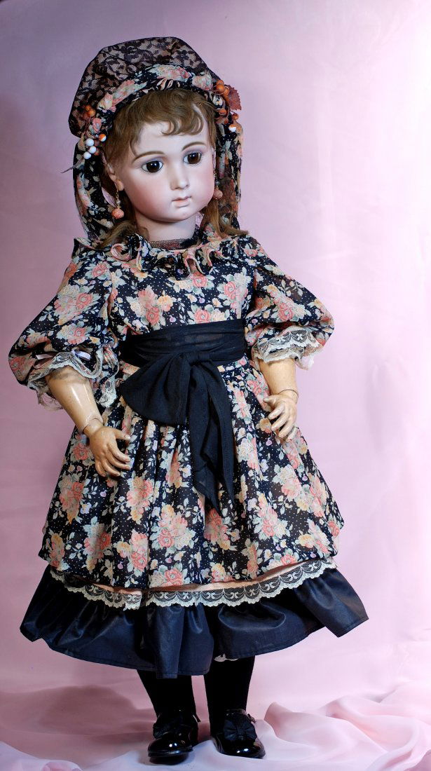 LARGE FRENCH BISQUE TRISTE BEBE BY JUMEAU (1 of 4)