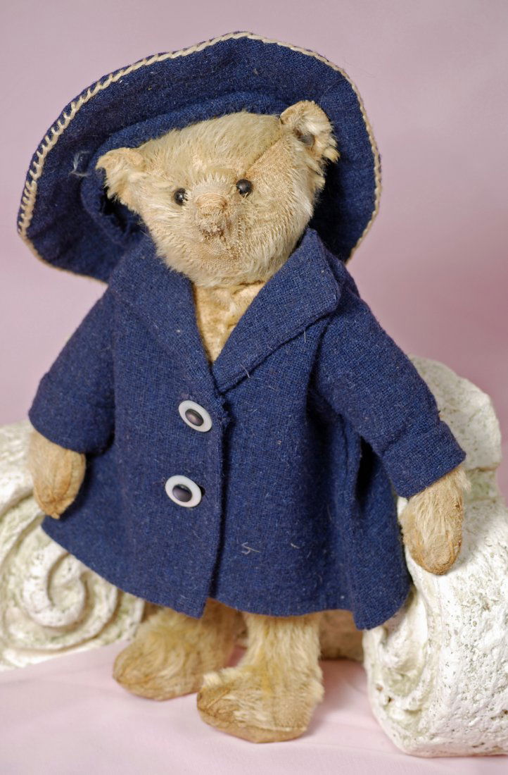 EARLY STEIFF TEDDY BEAR WITH BLANK EAR BUTTON (1 of 2)