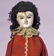 FRENCH CARVED WOODEN DOLL & UNUSUAL PARASOL WITH - 3