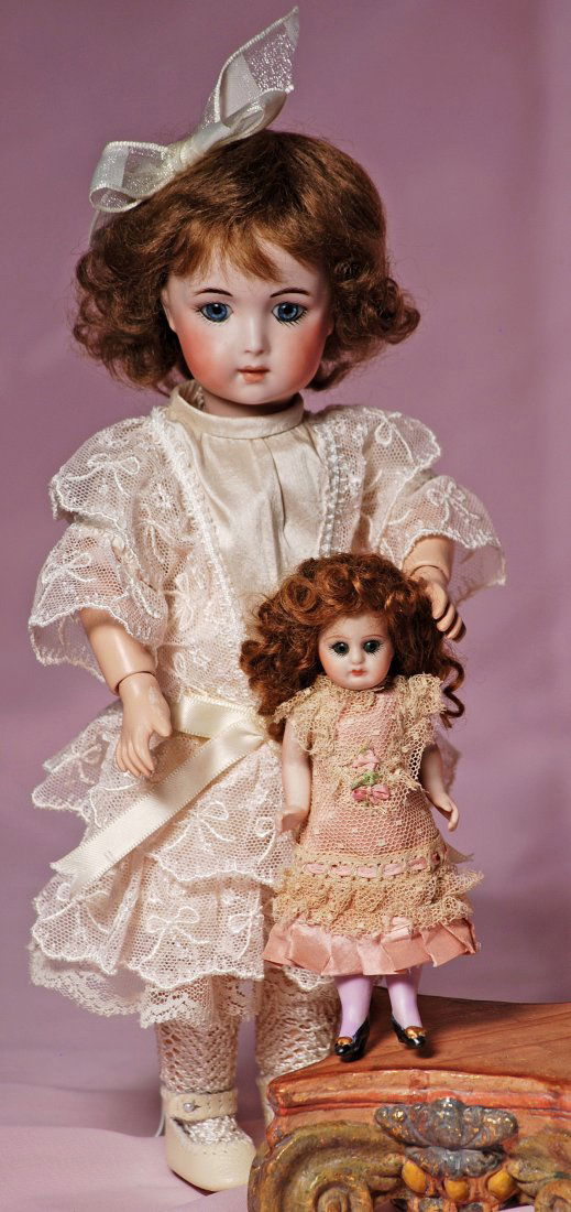Artist Petite Triste Jumeau Bebe French Mignonette Oct 30 16 Frasher S Doll Auction In Mo