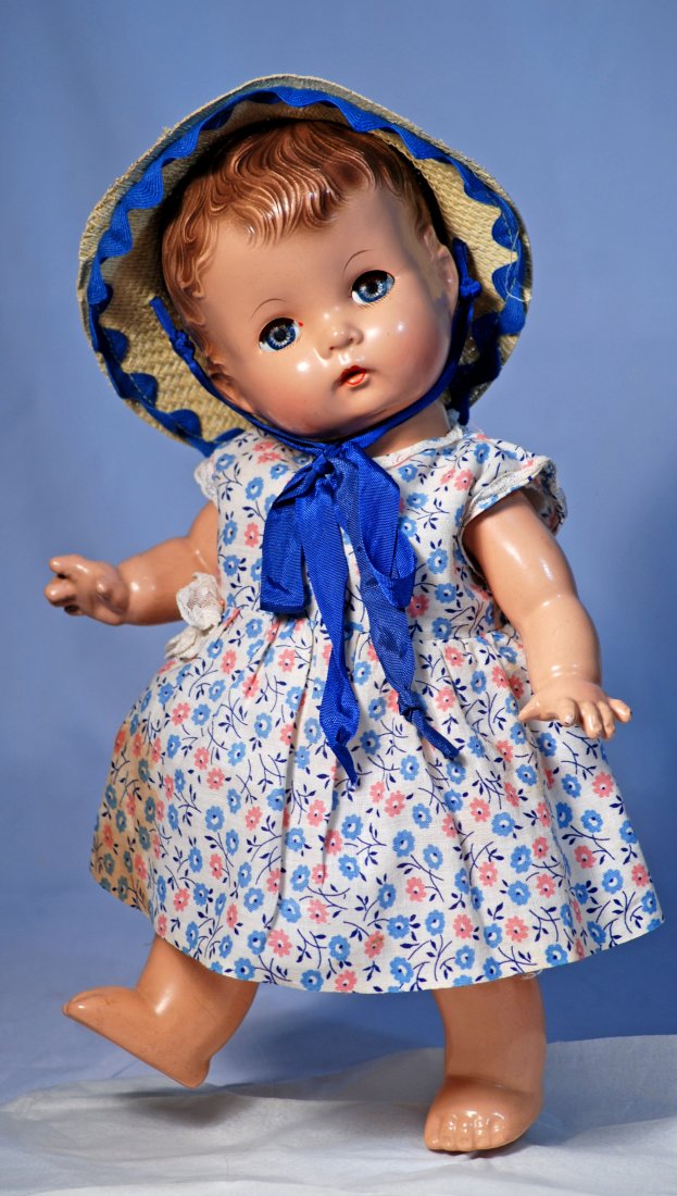 EFFANBEE COMPOSITION “CANDY KID” TODDLER IN ORIGINAL OU (1 of 1)