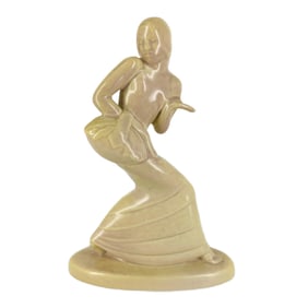 Vintage Cowan Pottery Art Deco Spanish Dancer Figurine