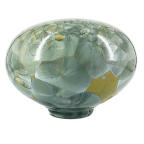 Vintage George Smyth Pottery Crystalline Glaze Vase