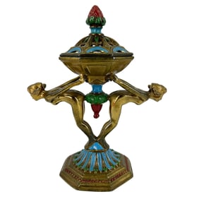 Antique Ronson 1920's Art Deco Incense Burner