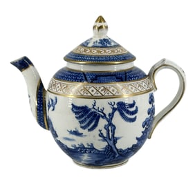 Vinage Booths Old Real Willow Transferware Teapot
