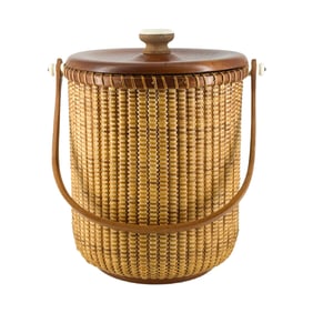 2008 Nantucket Basket Ice Bucket