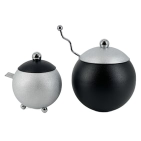 Vintage Bruce R. MacDonald "Helios" Modernist Cream and Sugar