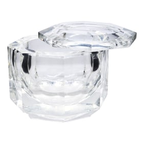 Mid-Century Modern Alessandro Albrizzi Octagonal Lucite Ice Bucket