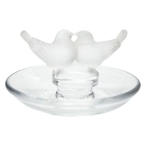 Lalique Crystal Lovebirds Ring Holder (1 of 13)