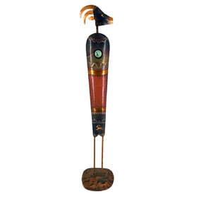 Susan Langley Banta Copper "Metalmorphosis" Tribal Sculpture