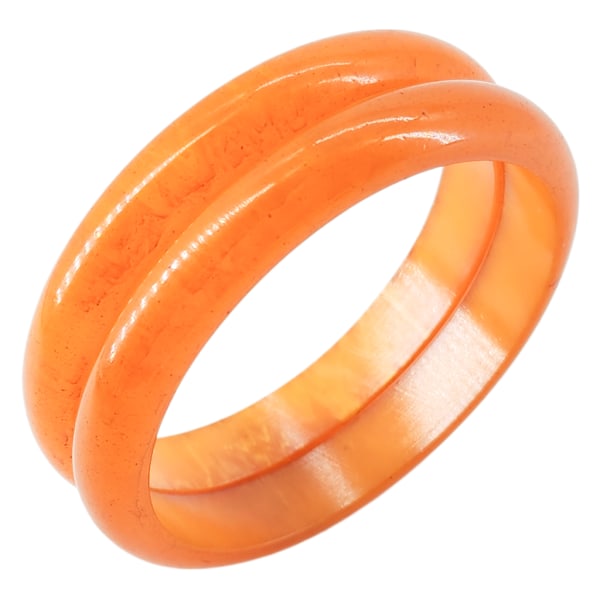 Two Vintage Butterscotch Bakelite Bangle Bracelets (1 of 11)