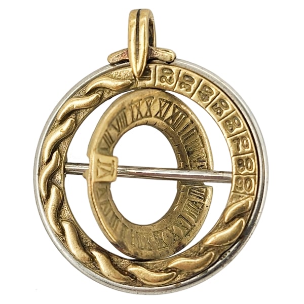 Vintage Shepard's Watch Explorer Sundial Pendant (1 of 5)