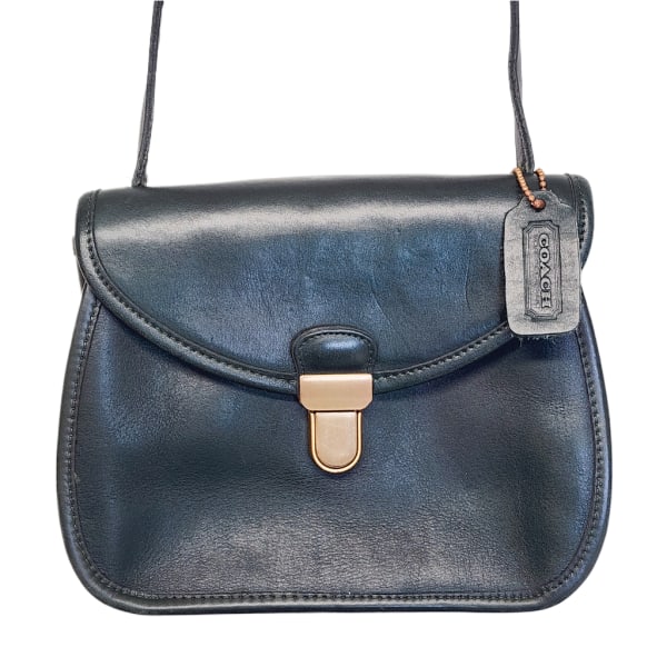 Vintage COACH Ashland Bag 9914 in Forest Green w/ Hang Tag (1 of 17)