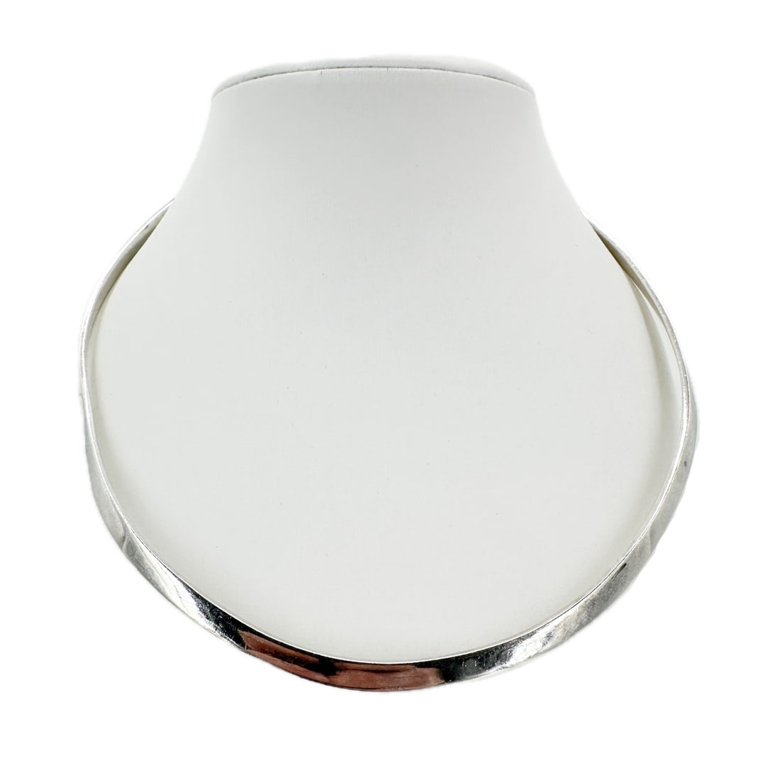 Vintage Sterling Silver Modernist Collar/ Choker Necklace (1 of 6)