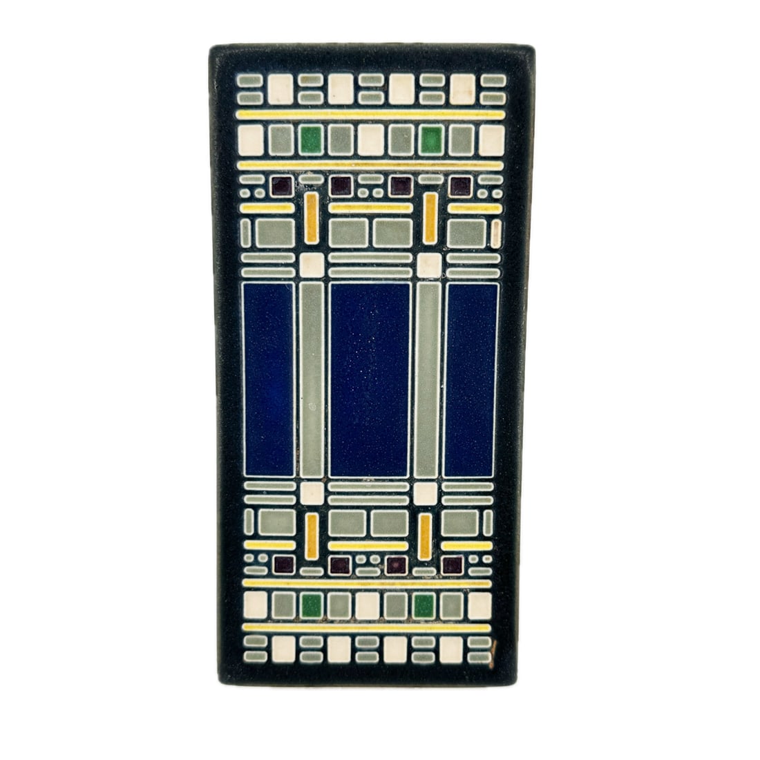 Mowtawi Tileworks Frank Lloyd Wrights Oak Park Skylight Art Tile (1 of 11)