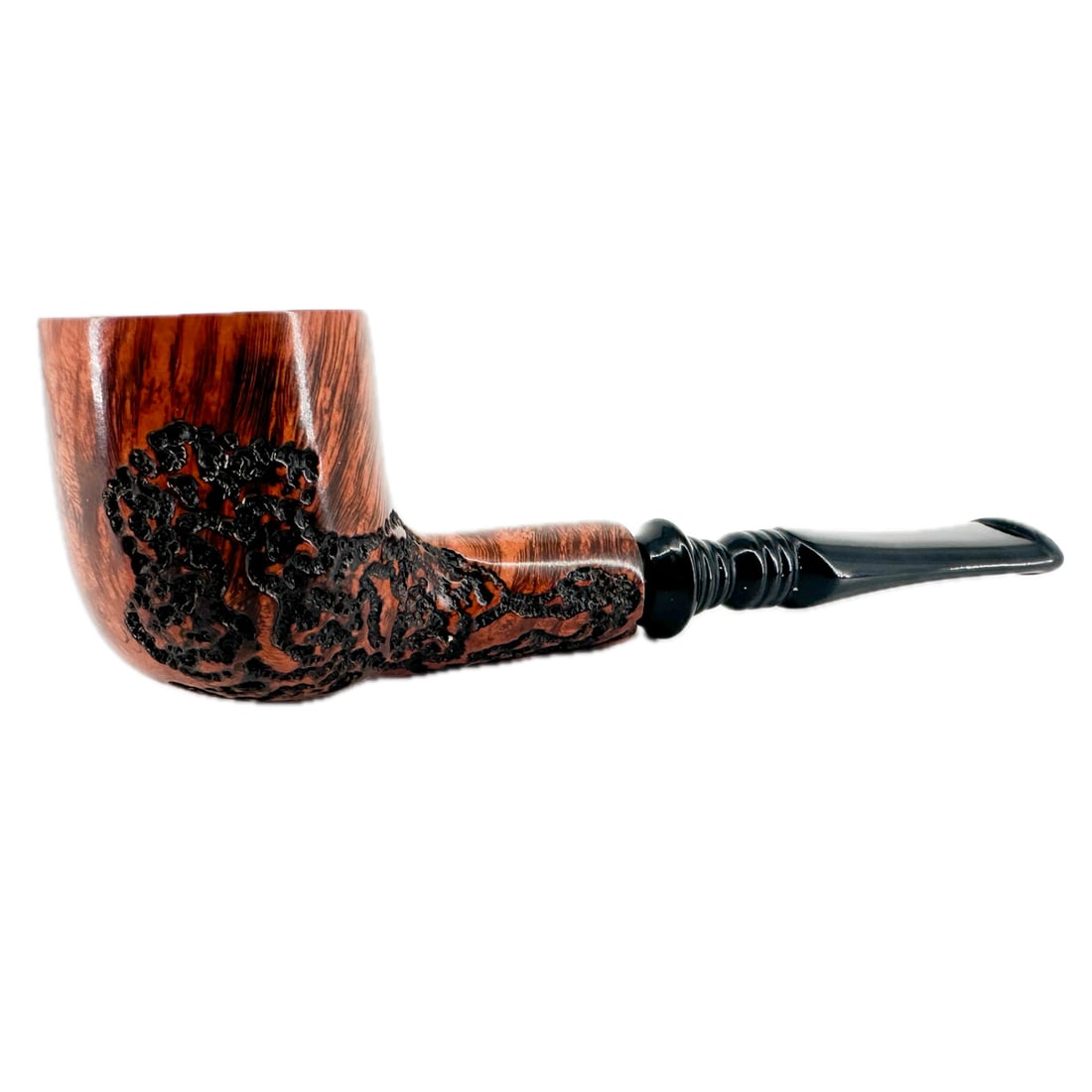 Nording Rustic Straight Briar Pipe w Extra Stem (1 of 10)