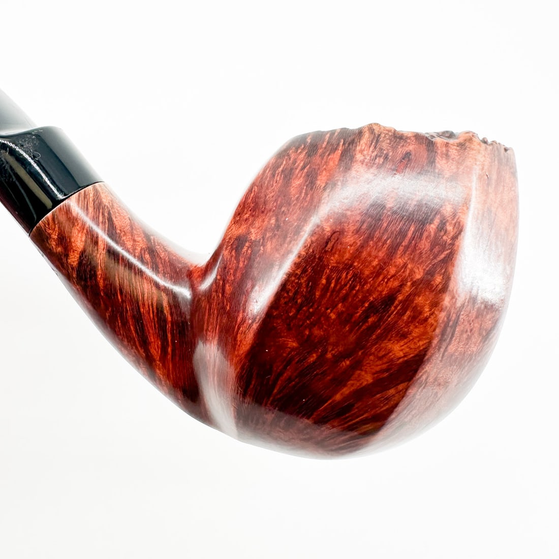Stanwell Bishop Rustic Panel Briar Pipe - 7