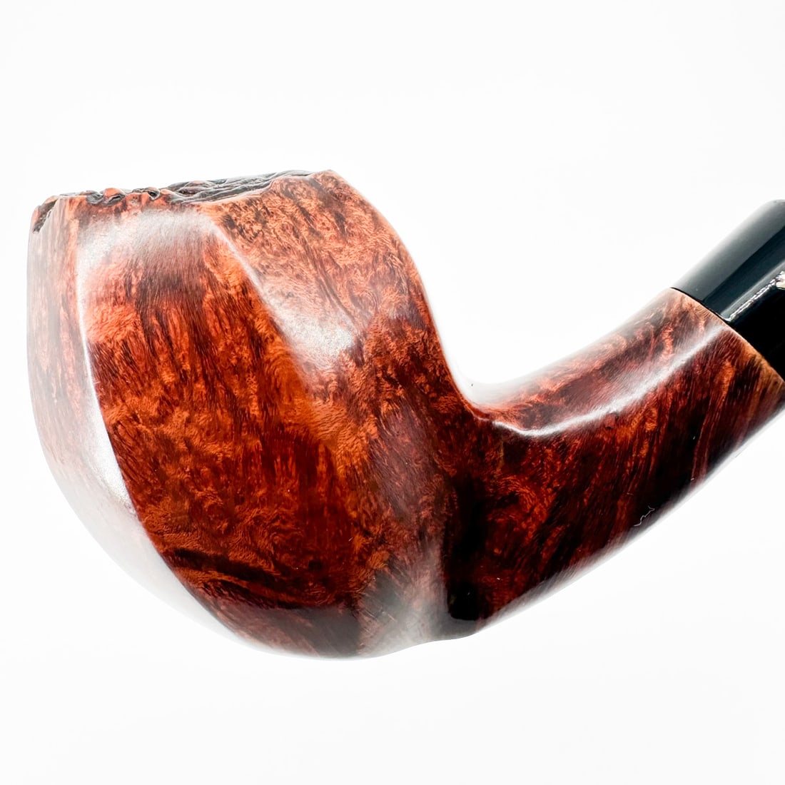 Stanwell Bishop Rustic Panel Briar Pipe - 8