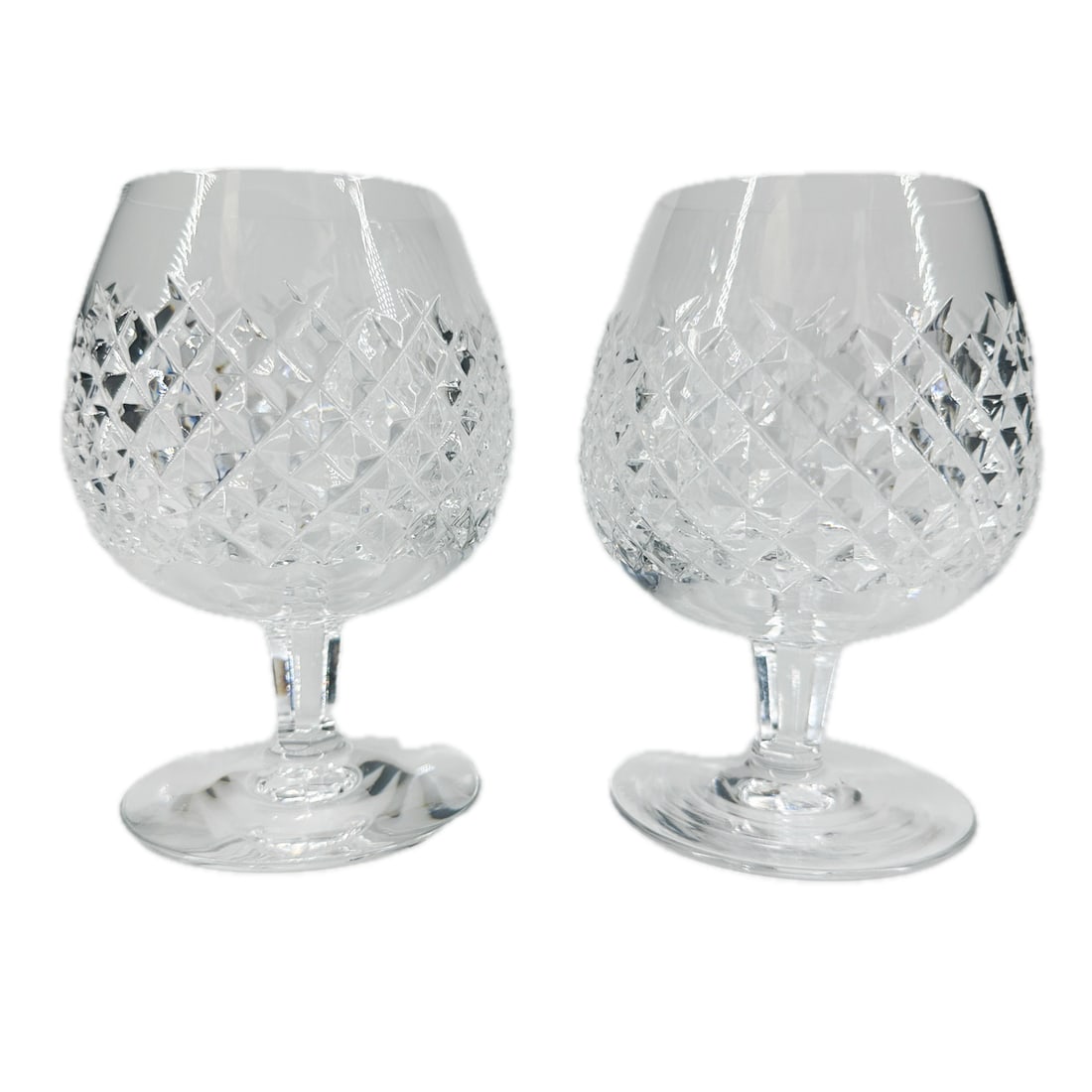 Pair of Waterford Crystal "Alana" Brandy Glasses (1 of 8)
