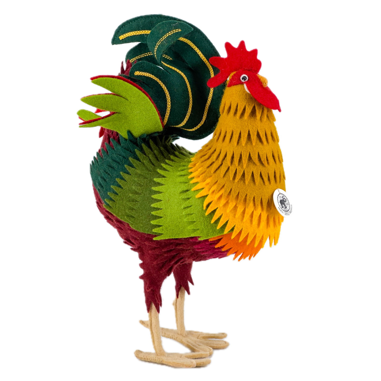 Steiff 2007 Limited Edition 1892 Cockerel Replica Fine Art Felt Doll (1 of 8)