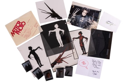 "Edward Scissorhands" Original Pre-Production Artwork Archive