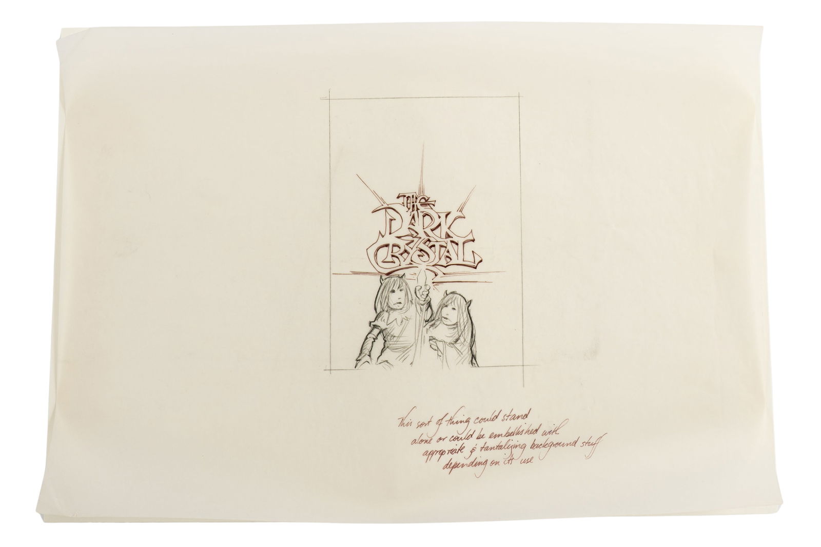 "The Dark Crystal" Brian Froud Original Production Artwork Illustration #5 (1 of 3)