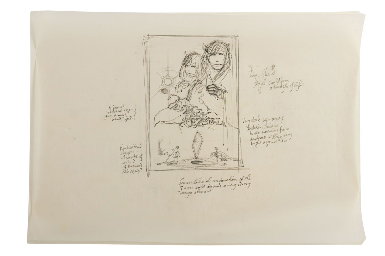 "The Dark Crystal" Brian Froud Original Production Artwork Illustration #6 (1 of 5)