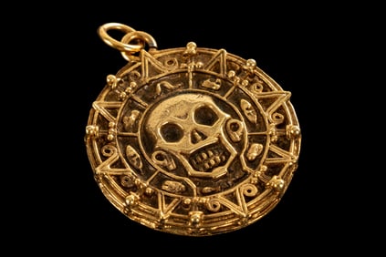 "Pirates of the Caribbean: The Curse of the Black Pearl" Reproduction Cursed Aztec Coin