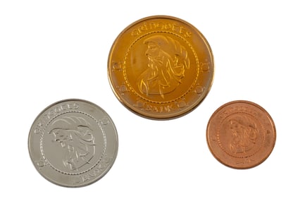 "Harry Potter and the Sorcerer's Stone" Gringotts Coins