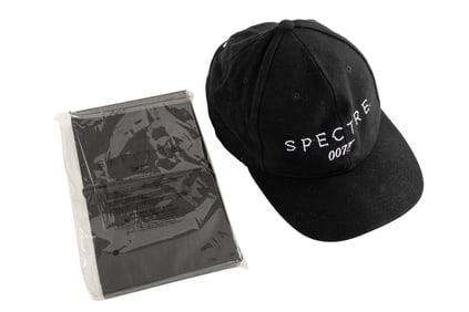 "James Bond: Spectre" Crew Gift Baseball Hat and Notebook