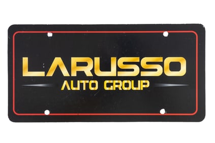 "Cobra Kai" LaRusso Auto Group License Plate #1