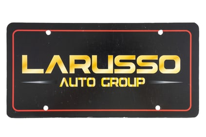 "Cobra Kai" LaRusso Auto Group License Plate #2