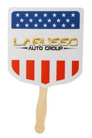 "Cobra Kai" LaRusso Auto Group Hand Fan