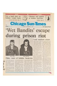 "Home Alone 2: Lost In New York" Wet Bandits Newspaper