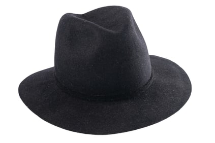 "Michael Jackson" Stage Worn Victory Tour Fedora from 1984