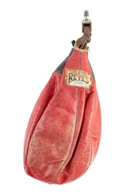 "Muhammed Ali" Signed & Personally Owned Training Speed Bag Circa 1970s