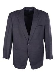 "Muhammed Ali" Tailor Made and Worn Pinstripe Suit from circa Antonio Inoki (Wrestler) Fight in