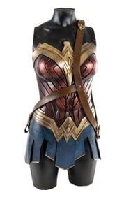"Wonder Woman" Wonder Woman (Gal Gadot) Hero Costume Corset Bodysuit with Baldric