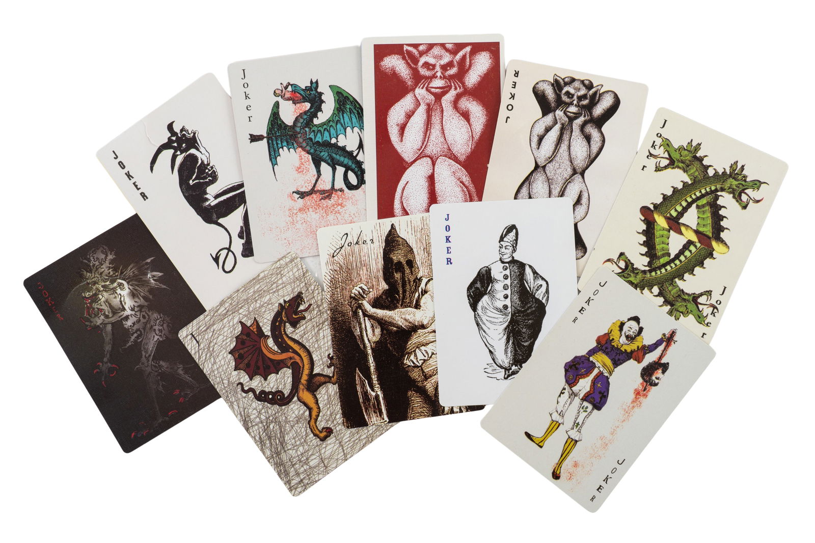 "The Dark Knight" Joker (Heath Ledger) Playing Cards (1 of 9)