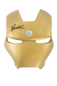 "Iron Man" Stan Lee Autographed Iron Man Mask Replica