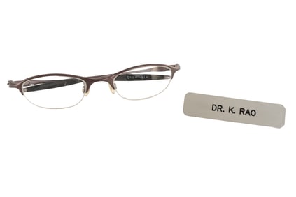 "X-Men: The Last Stand" Dr. Kavita Rao (Shohreh Aghdashloo) Glasses and Name Tag