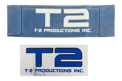 "Terminator 2: Judgment Day" Joel Kramer Chairback and Parking Card