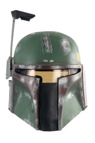 "Star Wars: The Empire Strikes Back" Replica Boba Fett Helmet Personally Owned and Signed by Jeremy