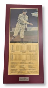 Walter "Barney" Johnson Limited Edition Art Print