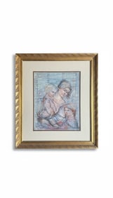 Mother and Two Children