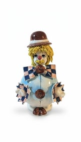 Zanzibar Italian Porcelain Clown Figurine